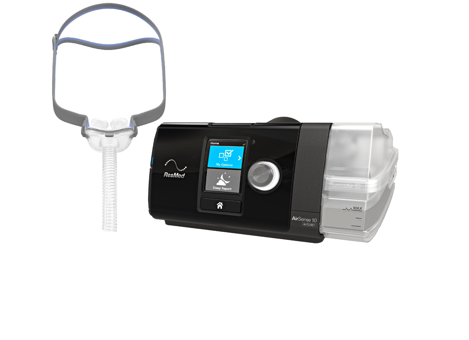 Resmed Airsense 10 machine P10 mask