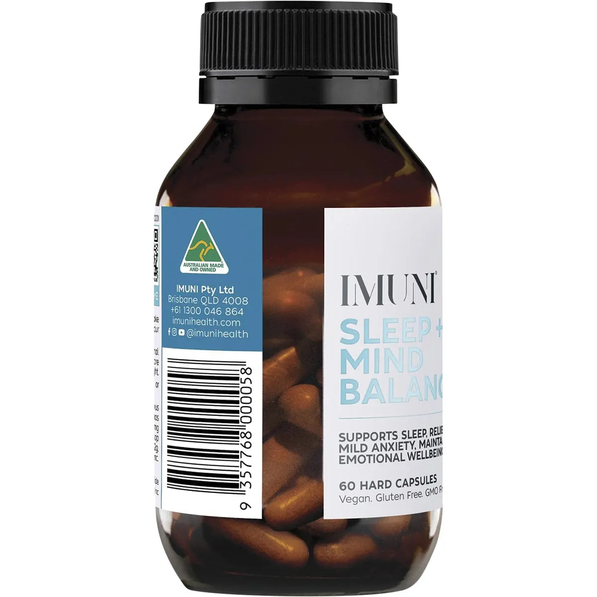 Imuni Sleep + Mind Balance 60 Caps